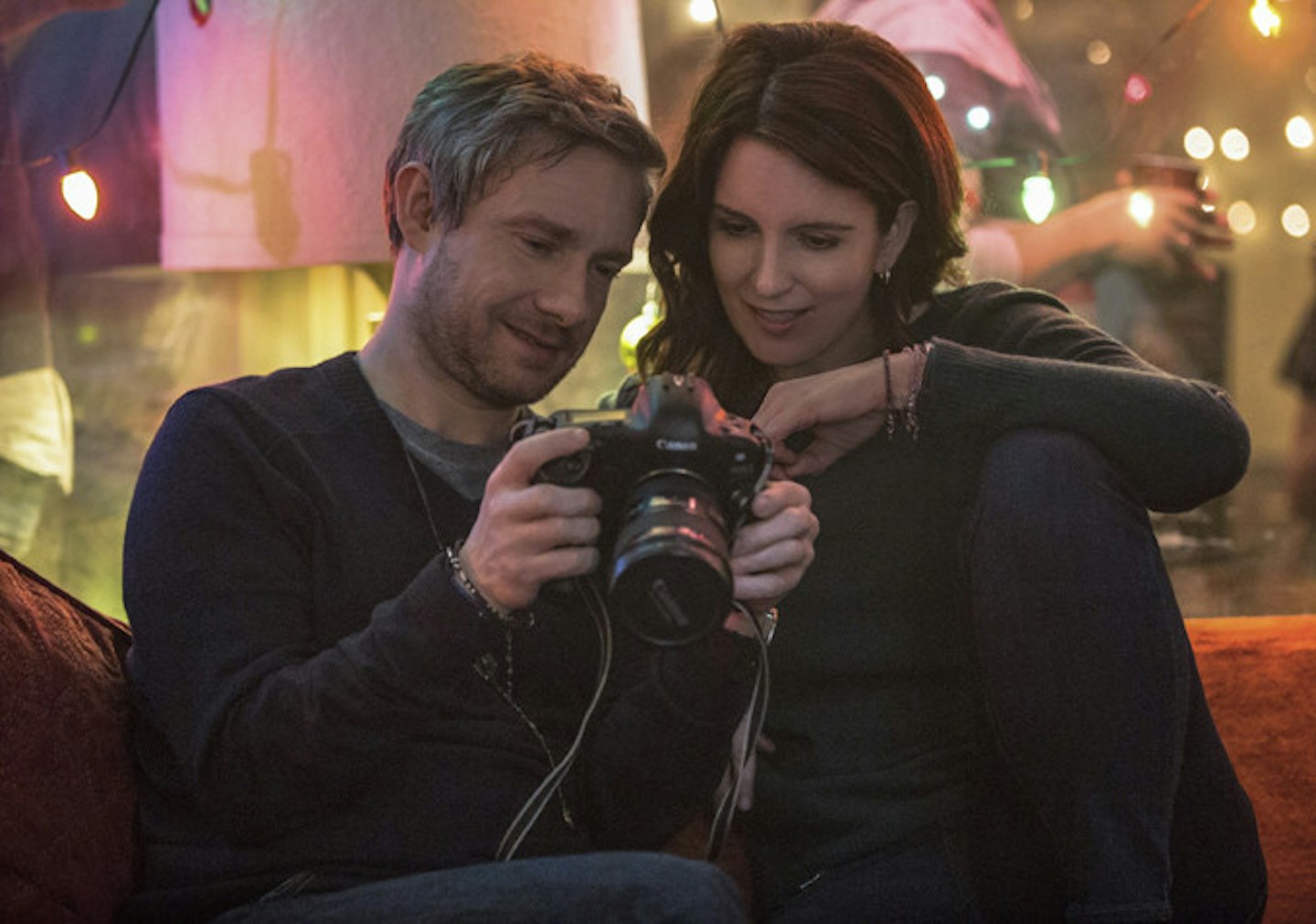 Tina Fey and Martin Freeman in Whiskey Tango Foxtrot