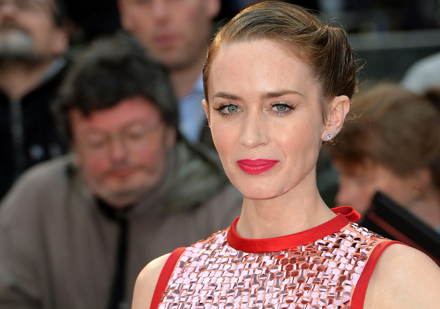 Emily Blunt at the Sicario premiere
