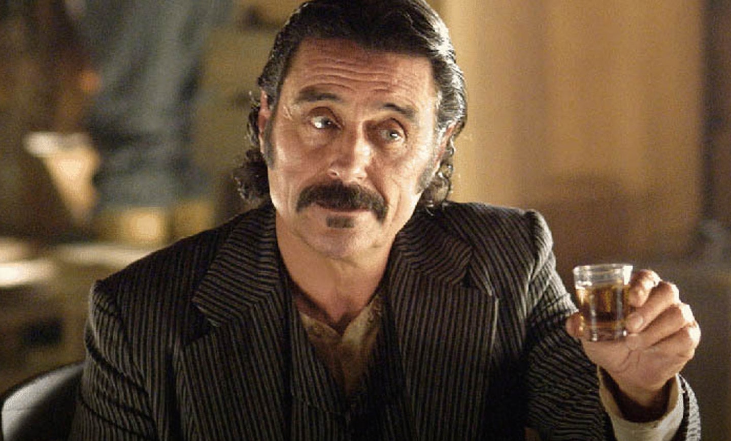 Ian McShane as Al Swearingen in Deadwood