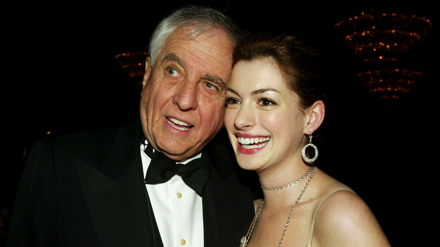 Garry Marshall and Anne Hathaway