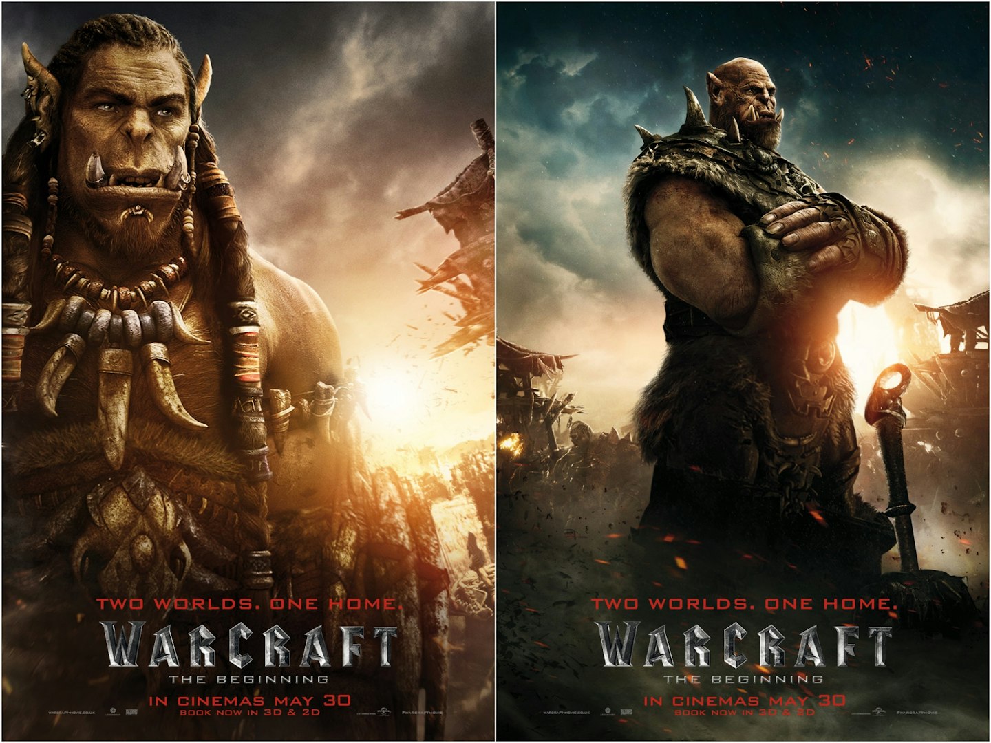 Warcraft: The Beginning character posters