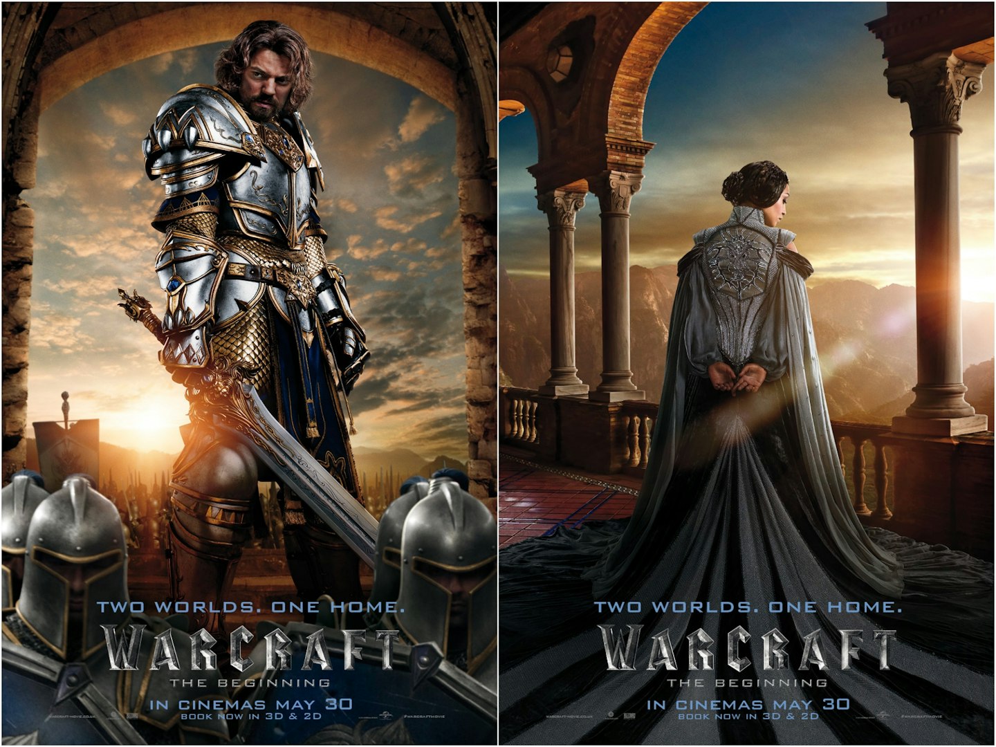 Warcraft: The Beginning character posters