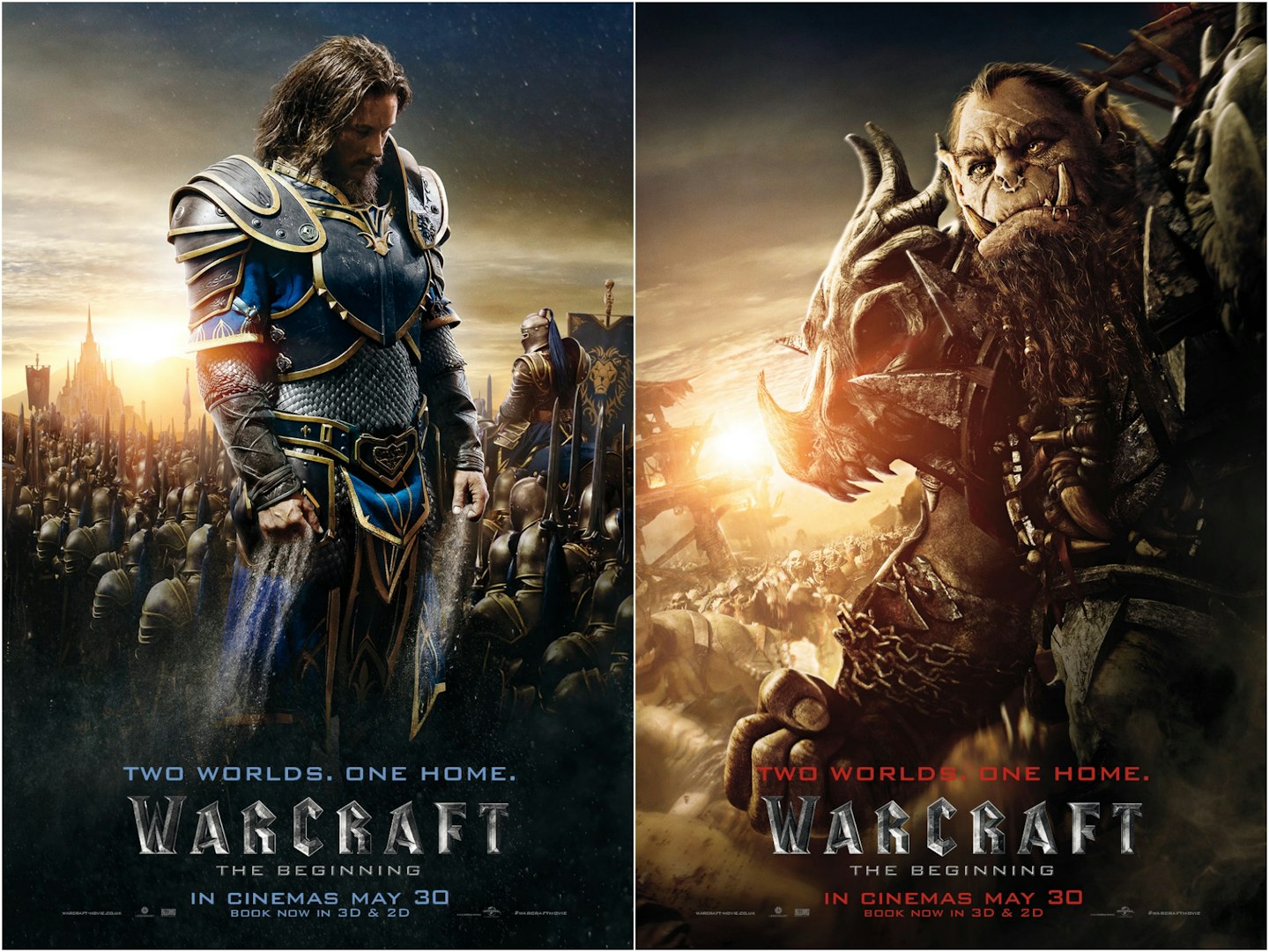 Warcraft: The Beginning character posters