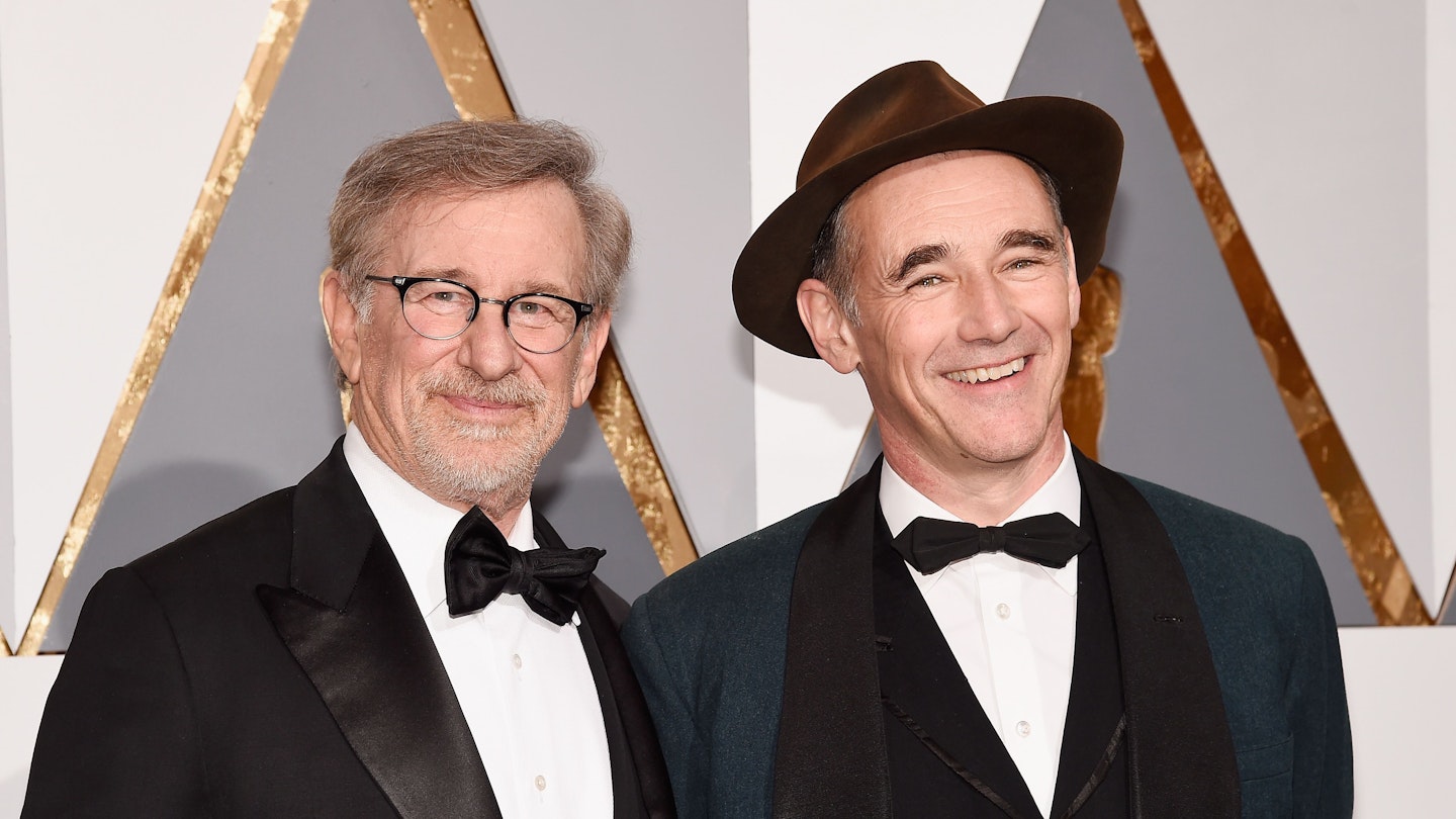 Steven Spielberg and Mark Rylance