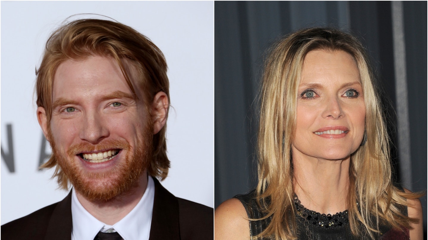 Domhnall Gleeson and Michelle Pfeiffer