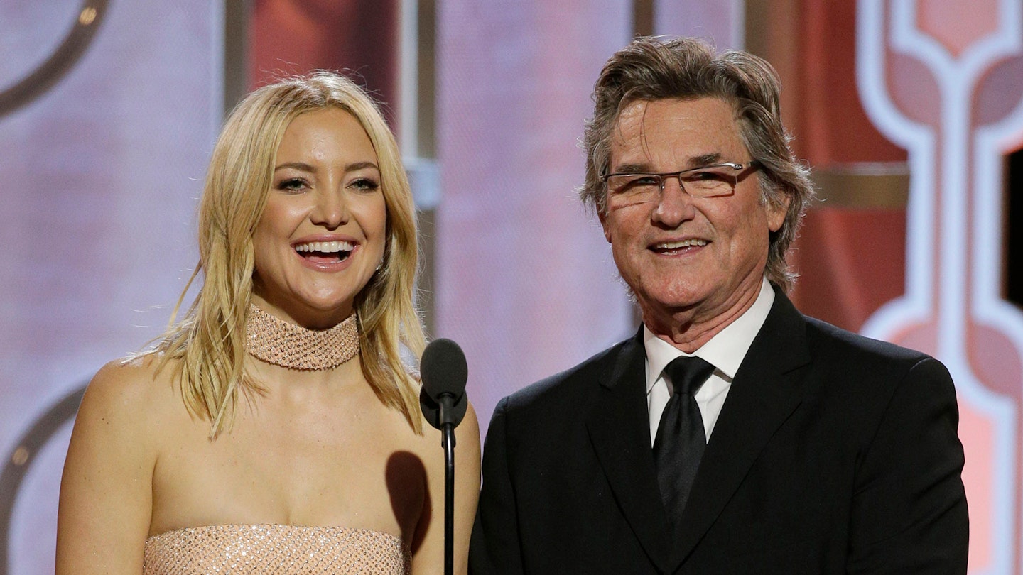 Kate Hudson and Kurt Russell