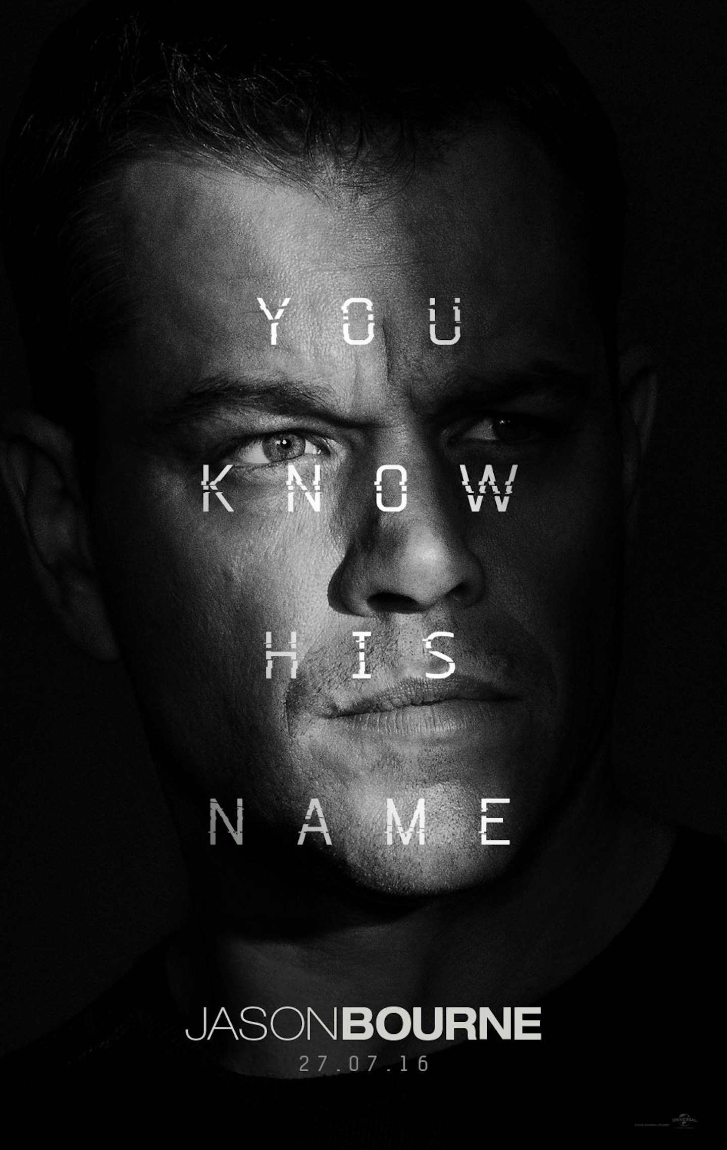 New Jason Bourne poster