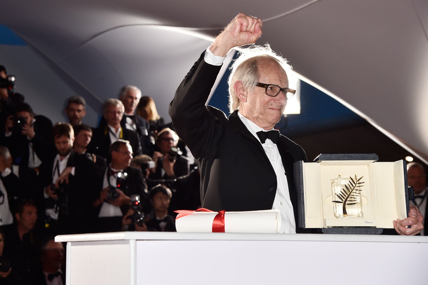 Ken Loach wins the Palme D'or, Cannes 2016