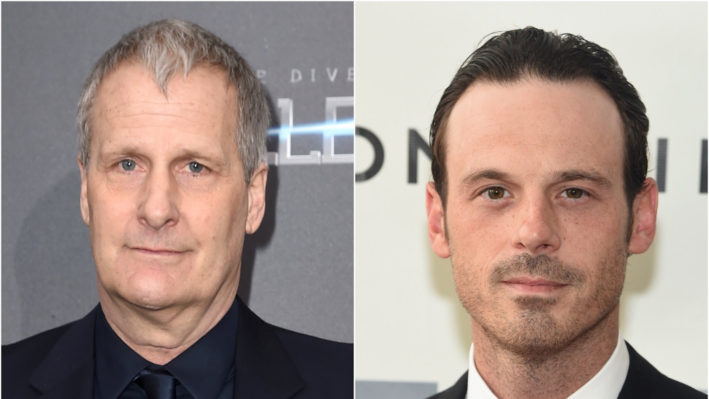 Jeff Daniels and Scoot McNairy