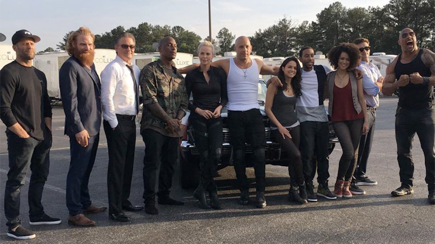 The cast of Fast 8