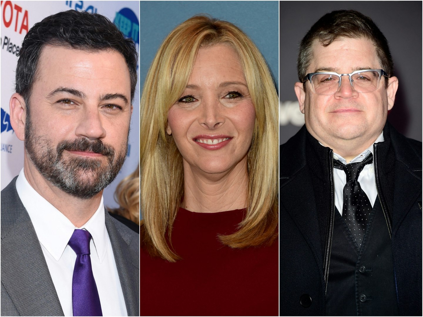 Jimmy Kimmel, Lisa Kudrow, Patton Oswalt