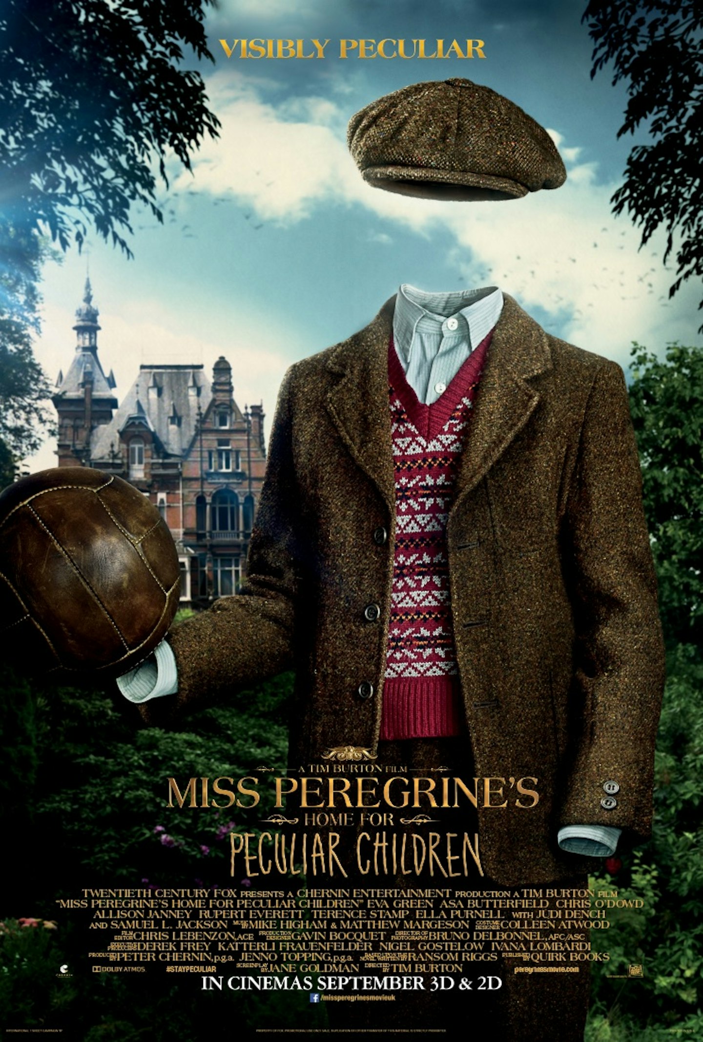 Miss Peregrine's Home for Peculiar Children characters posters
