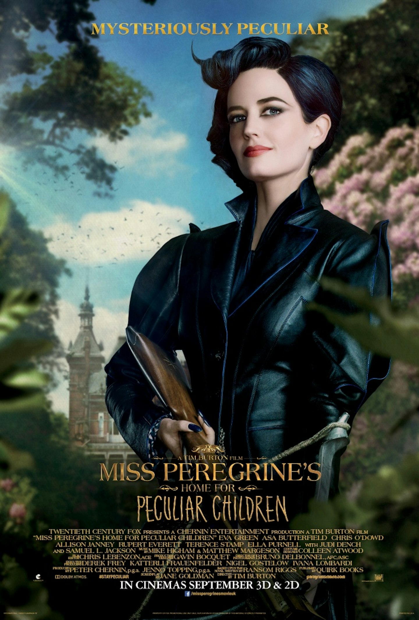 Miss Peregrine's Home for Peculiar Children characters posters