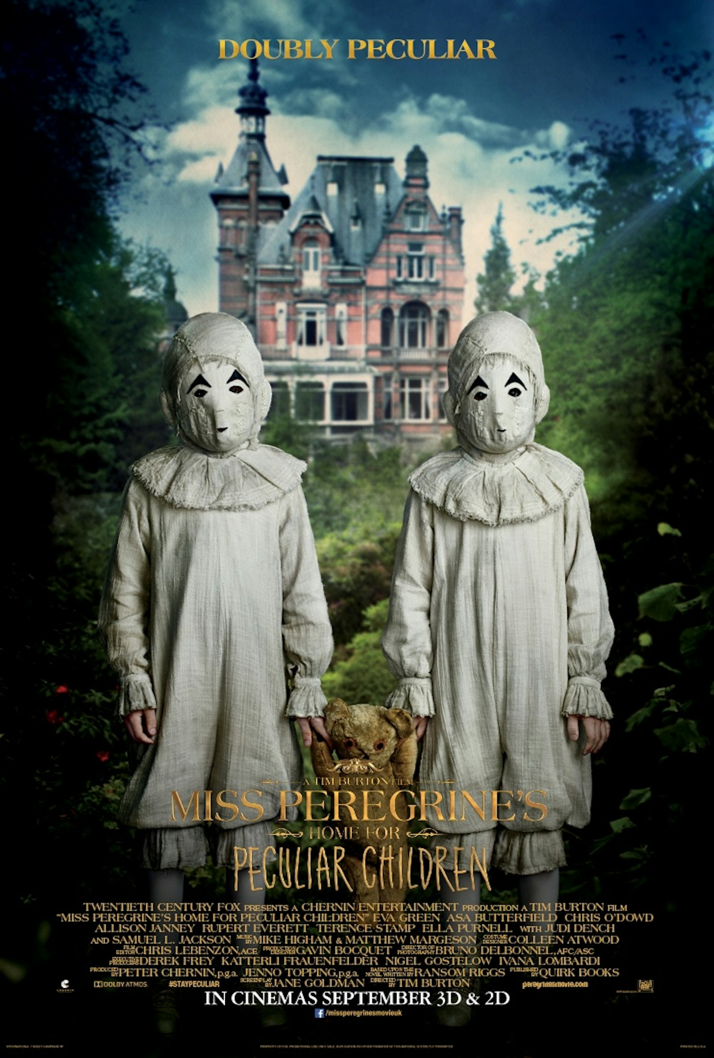 Miss Peregrine's Home for Peculiar Children characters posters