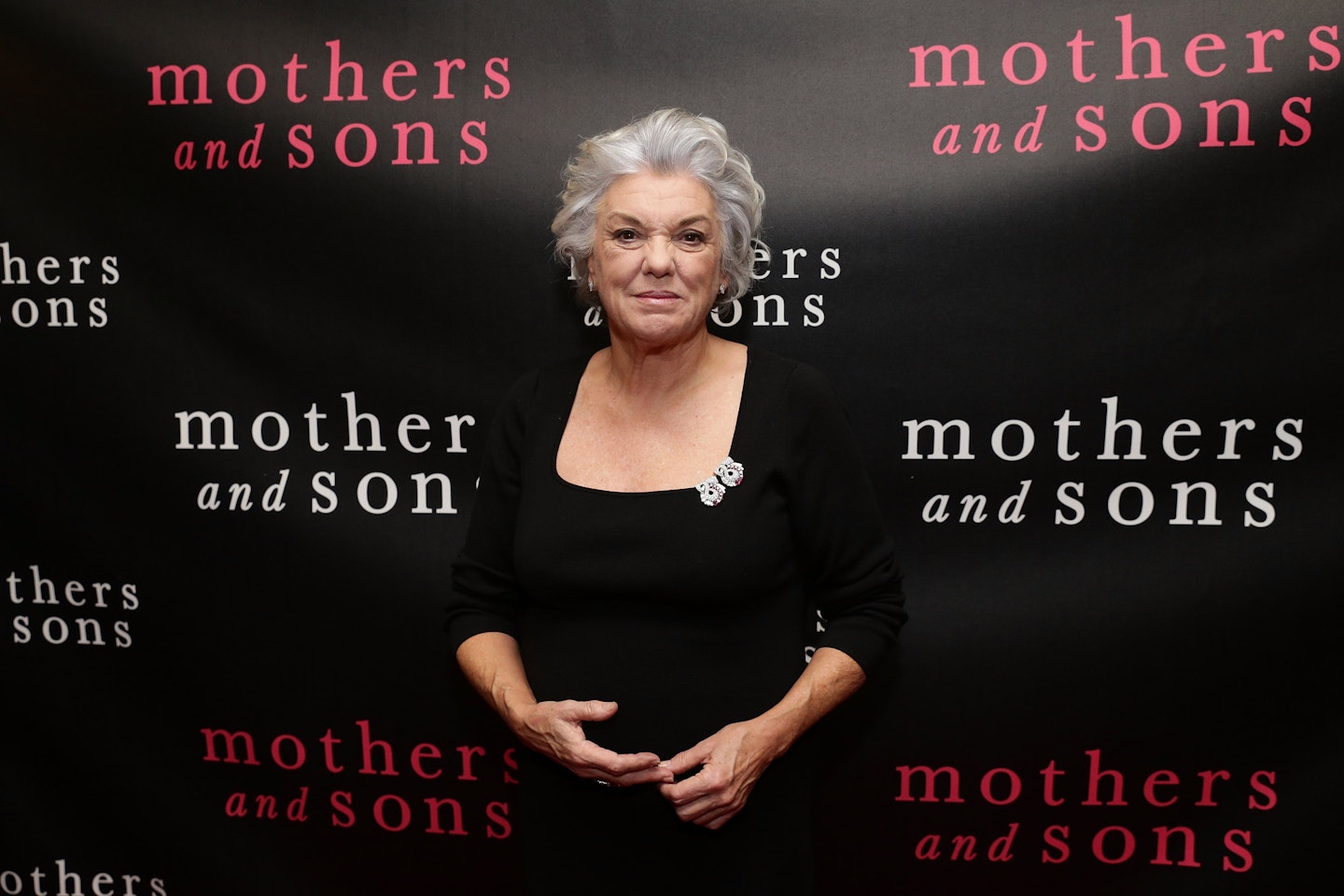 Tyne Daly at the Mothers And Sons Broadway opening night
