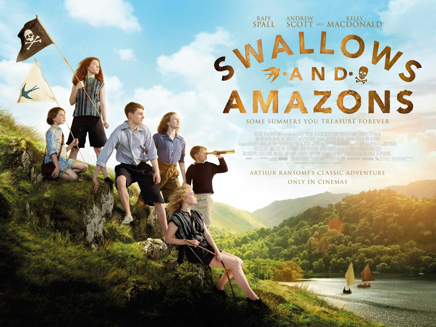 Swallows And Amazons quad poster