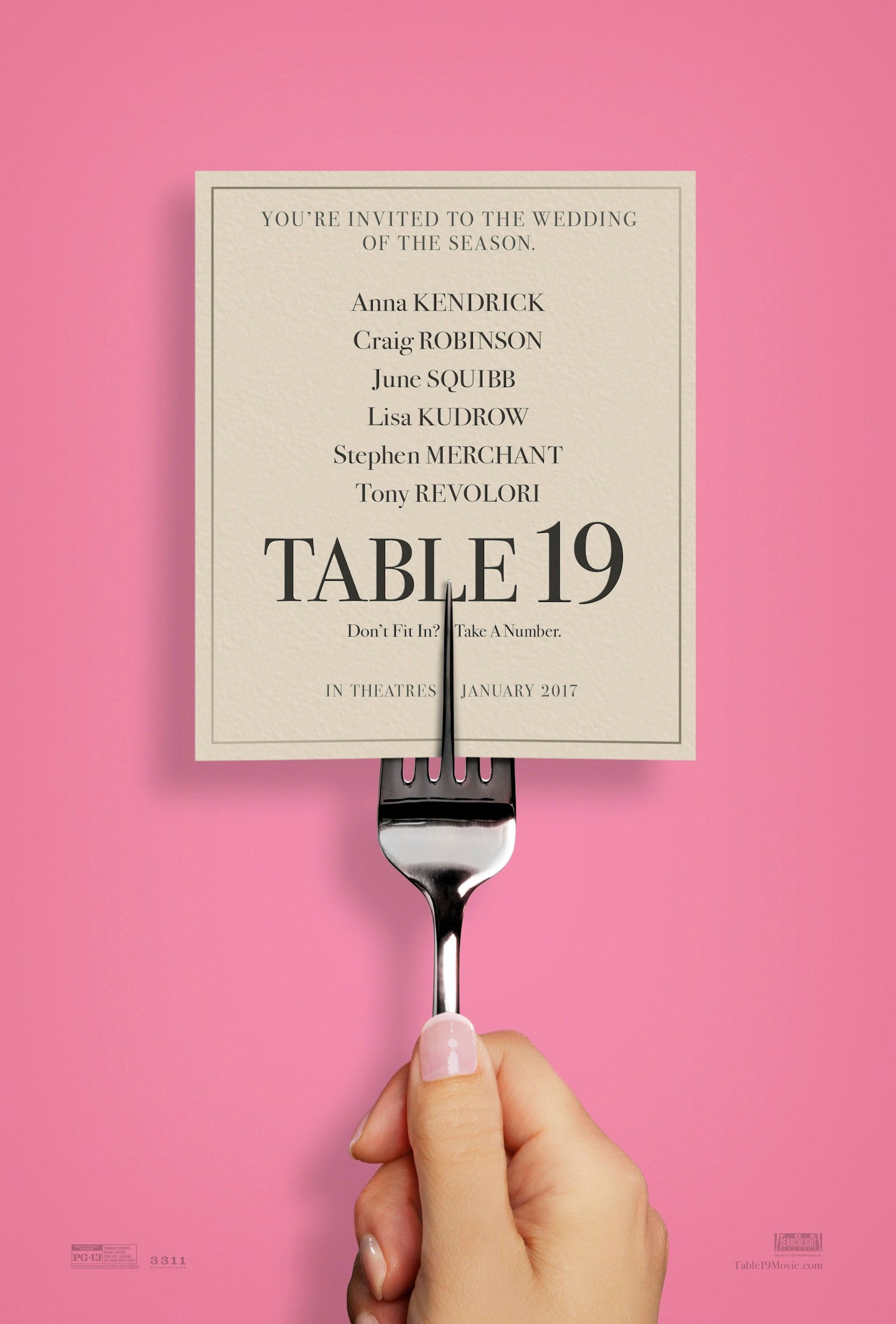 Table 19 teaser poster
