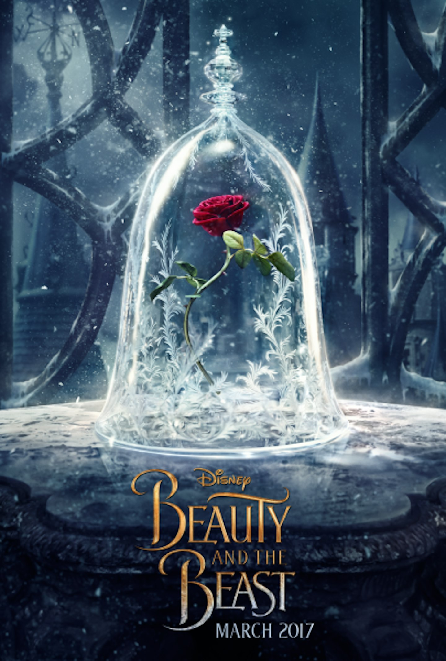 Teaser poster for Beauty And The Beast (2017)