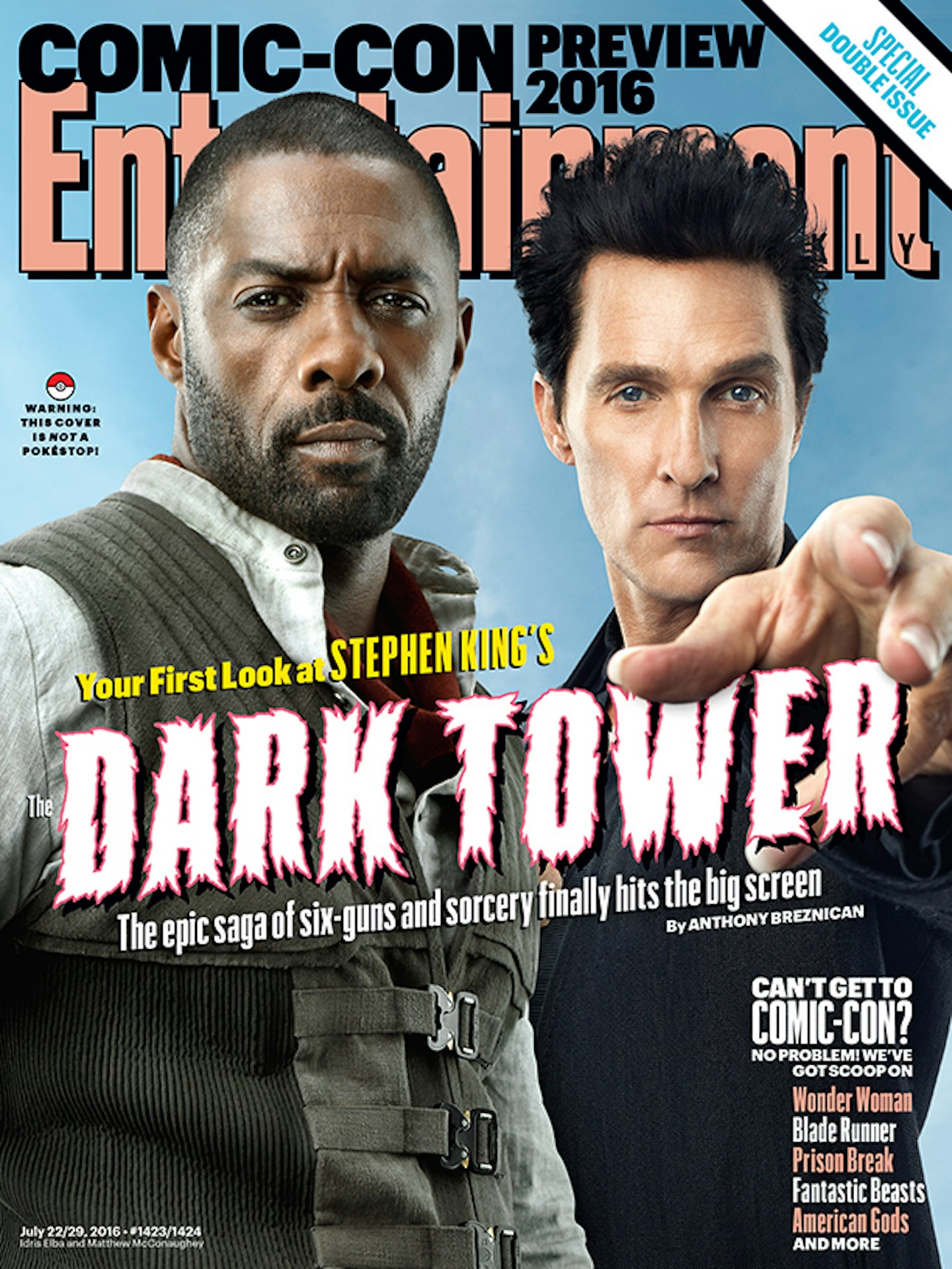 Entertainment Weekly The Dark Tower cover