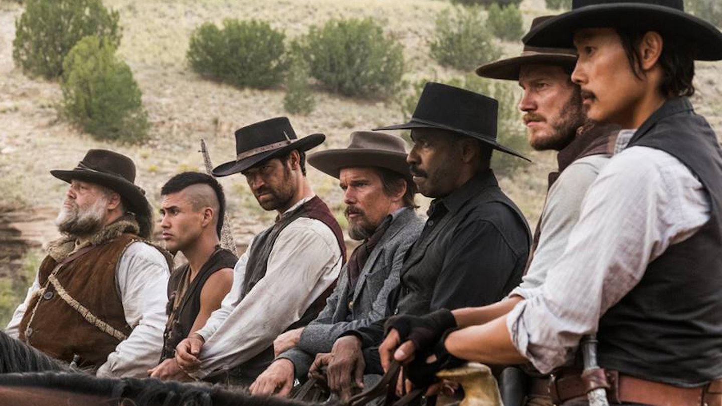 The cast of The Magnificent Seven