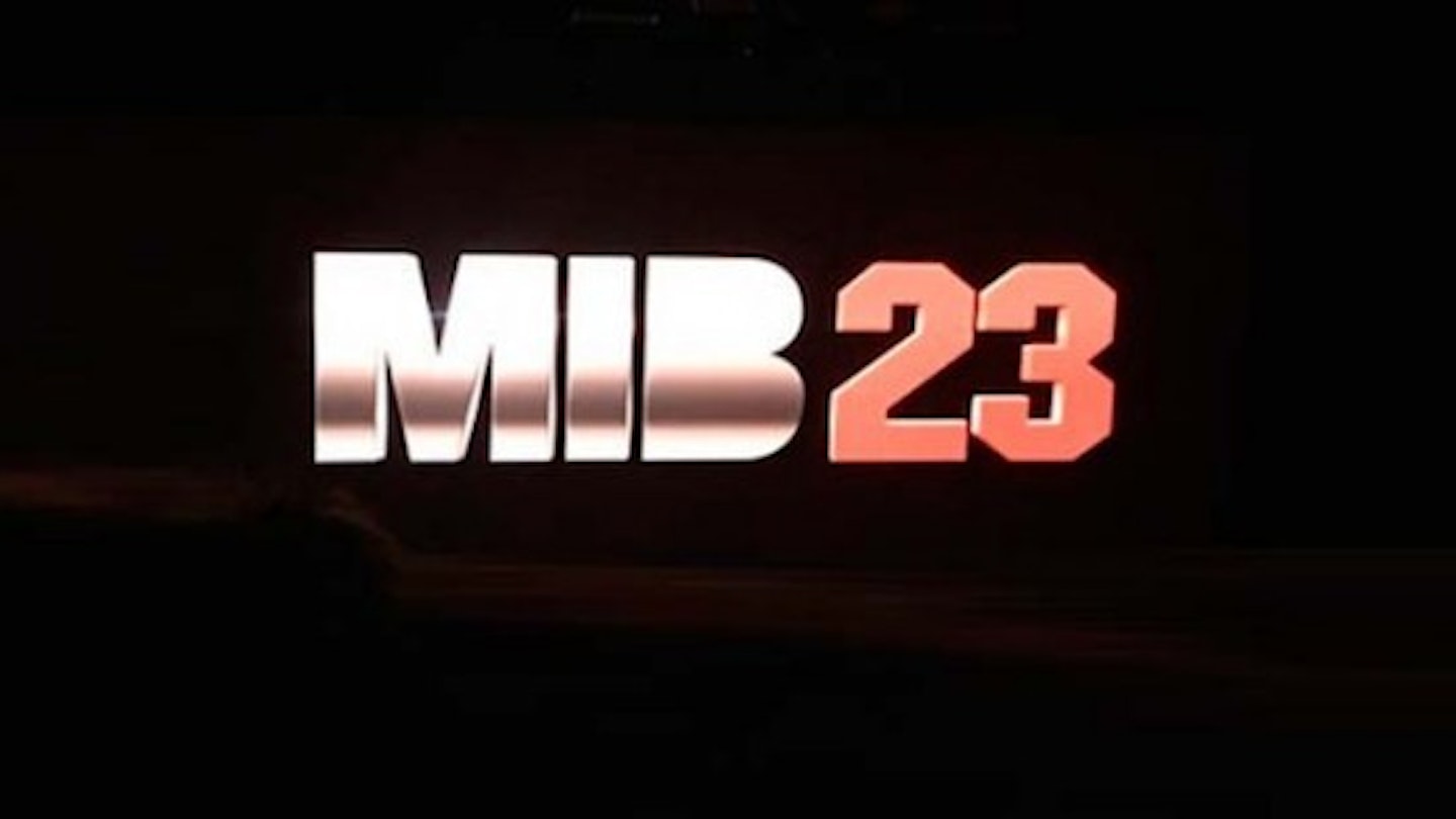 MIB 23 logo treatment