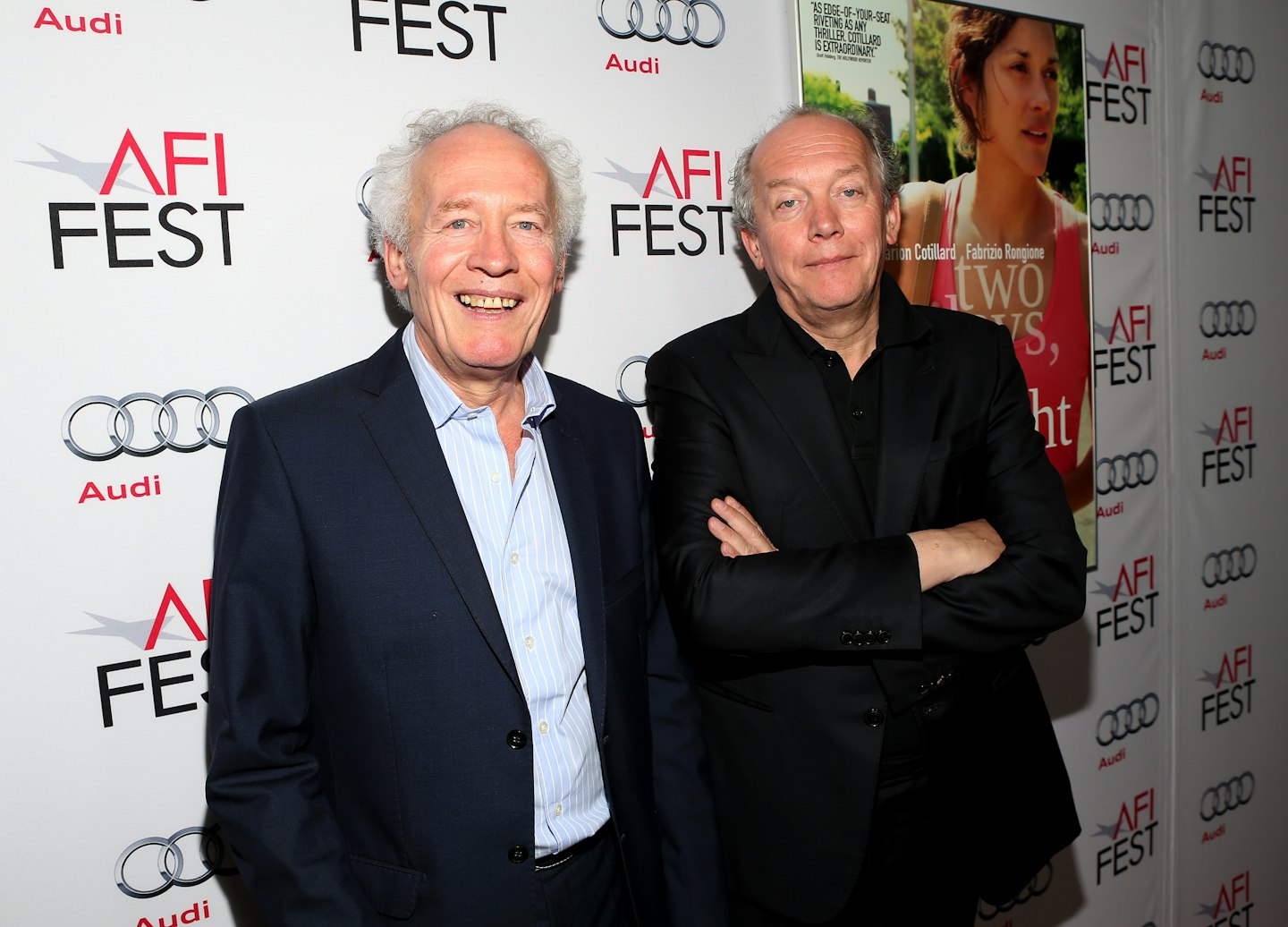 Jean-Pierre and Luc Dardenne promote Two Days, One Night