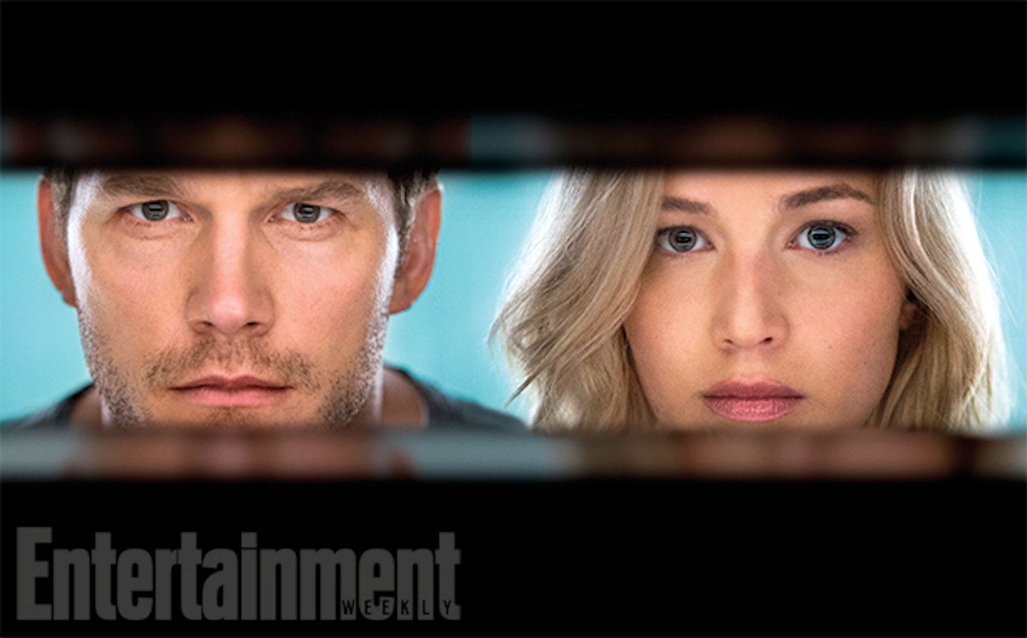 Jennifer Lawrence and Chris Pratt in Passengers