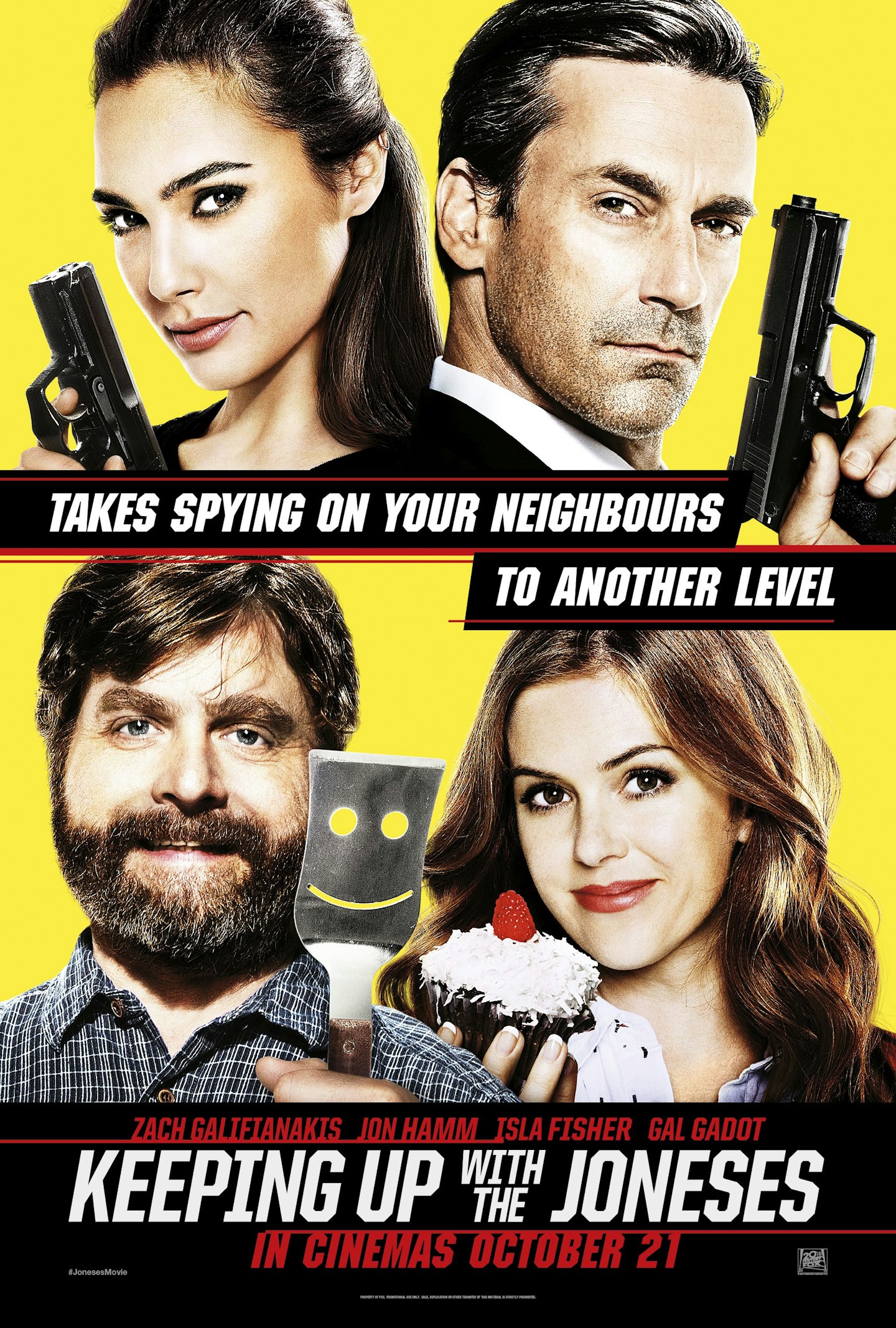 Keeping Up With The Joneses poster