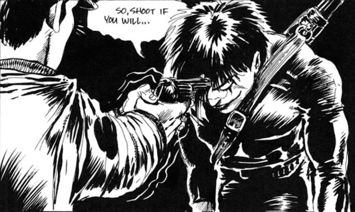 Full panel from The Crow