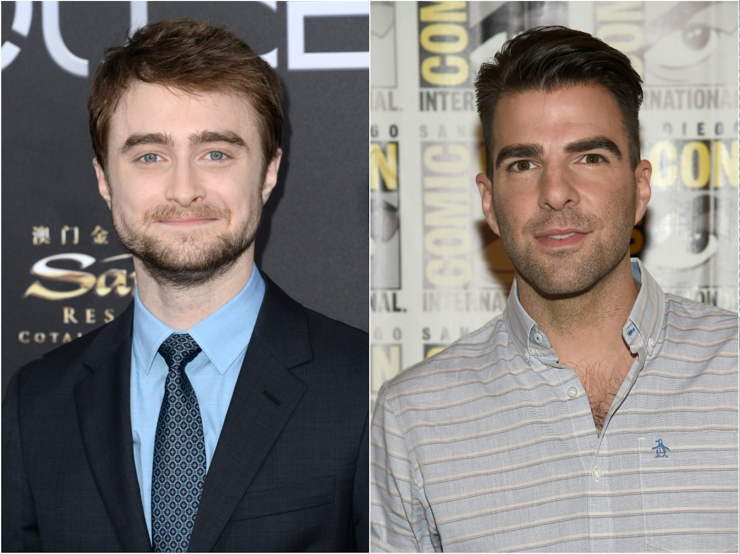 Daniel Radcliffe and Zachary Quinto