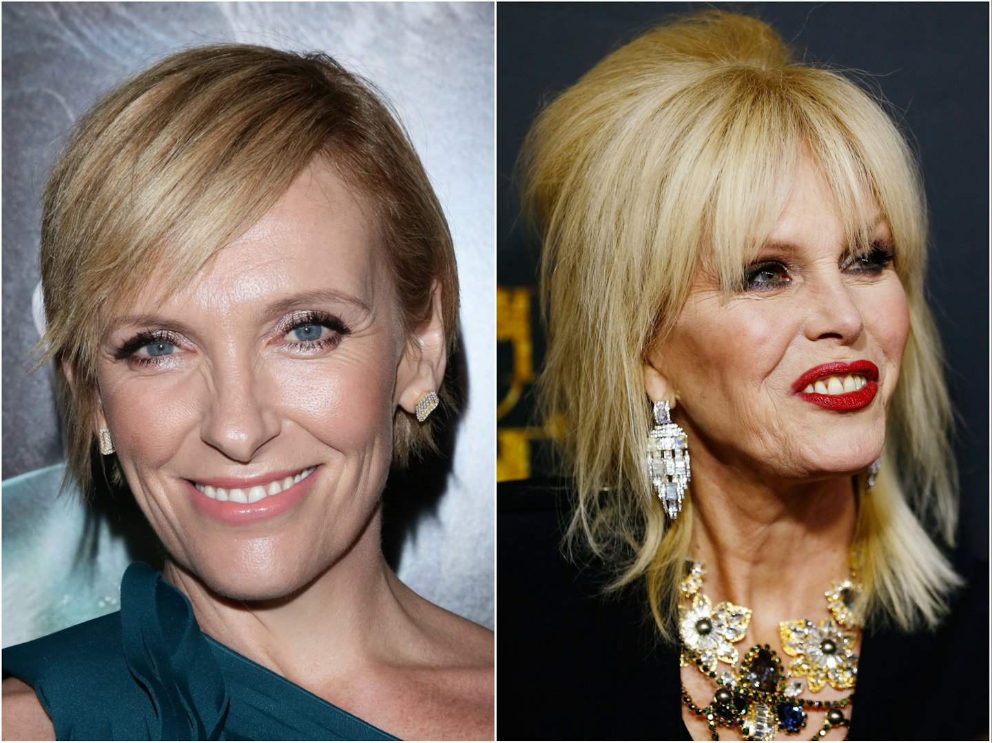 Toni Collette and Joanna Lumley