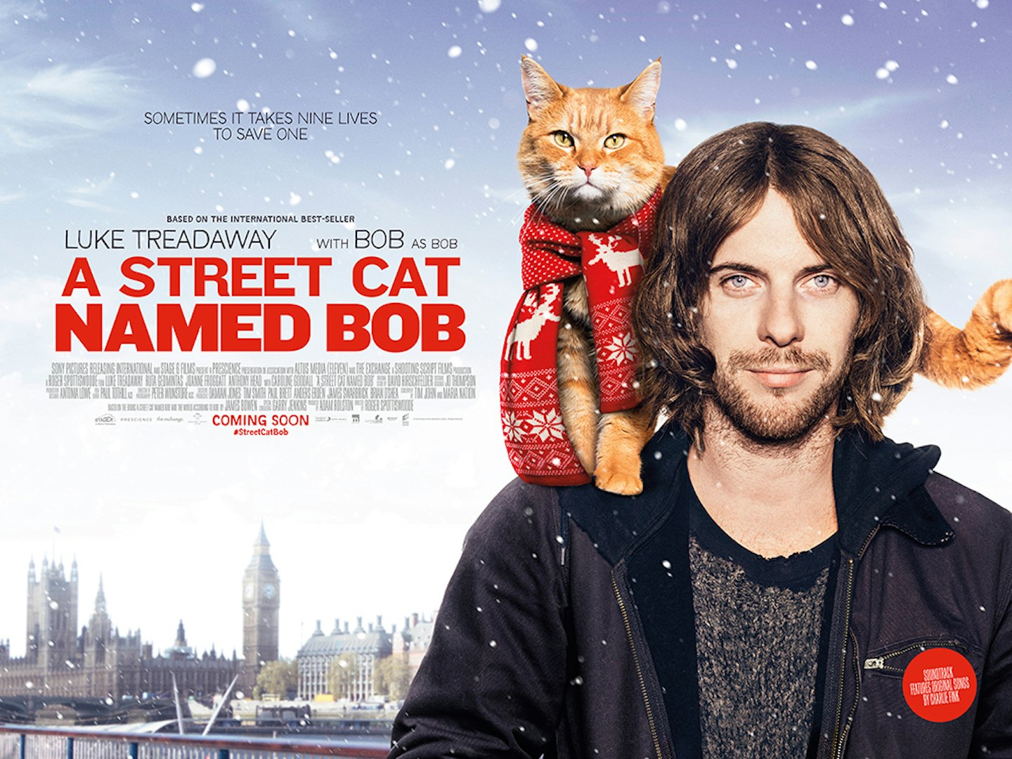 A new Street Cat Named Bob poster
