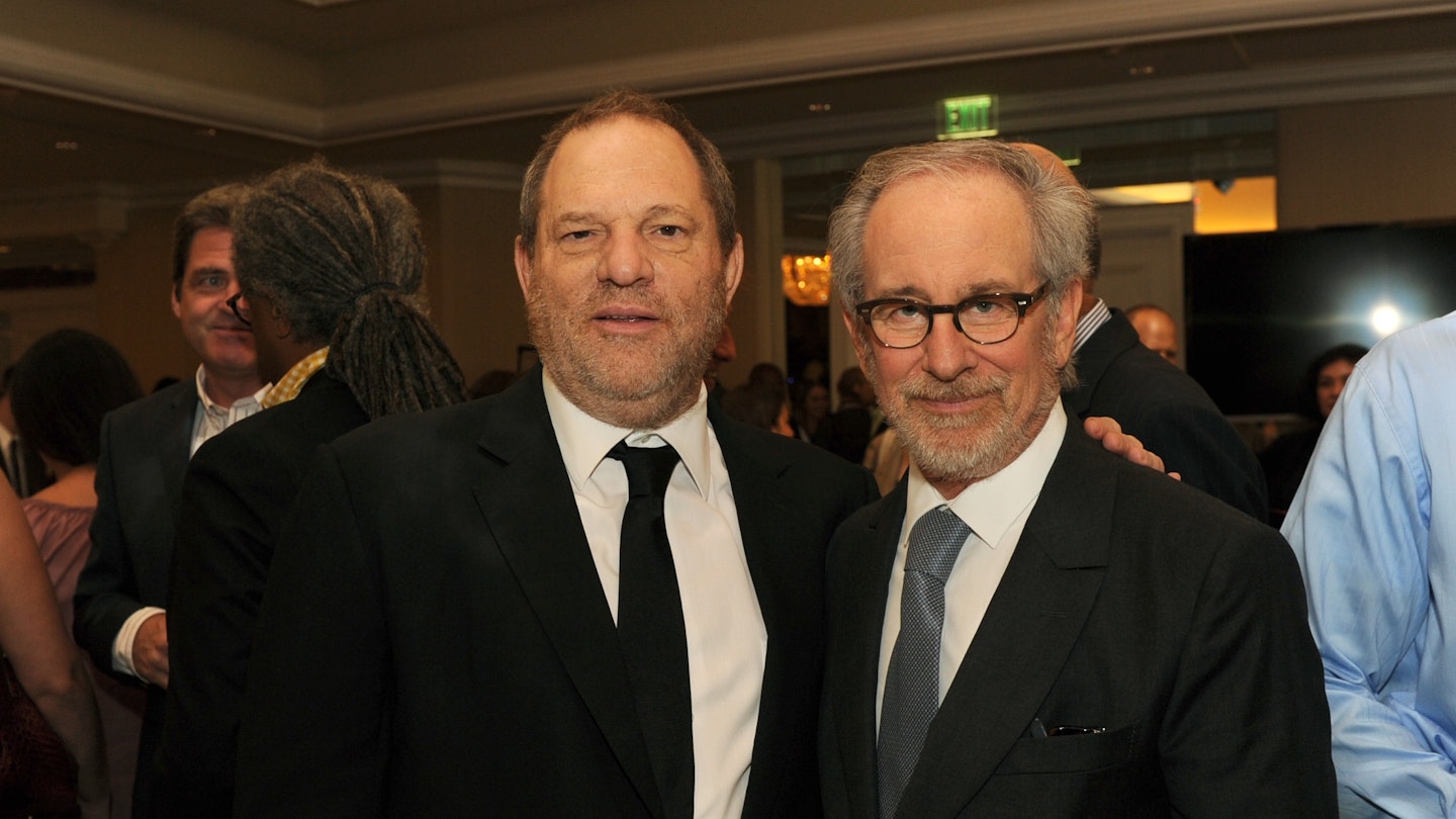 Harvey Weinstein and Steven Spielberg
