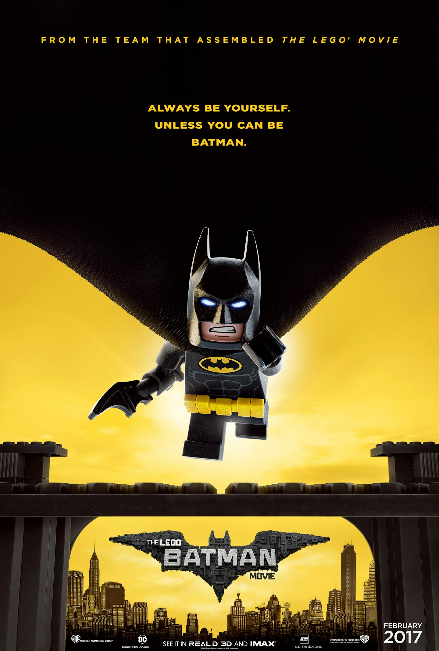 Lego Batman Sep 2016 poster