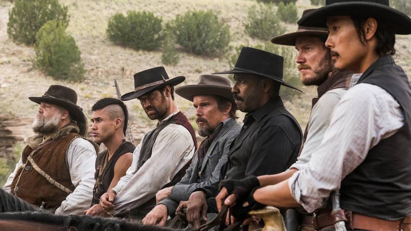 The cast of The Magnificent Seven