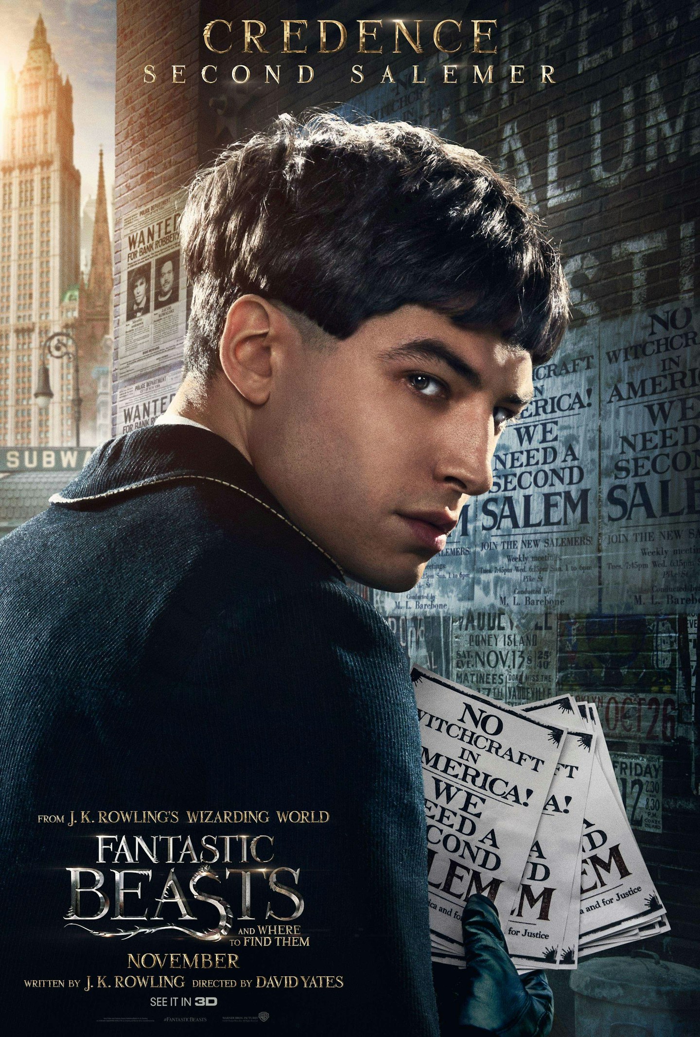 Fantastic Beasts And Where To Find Them character posters