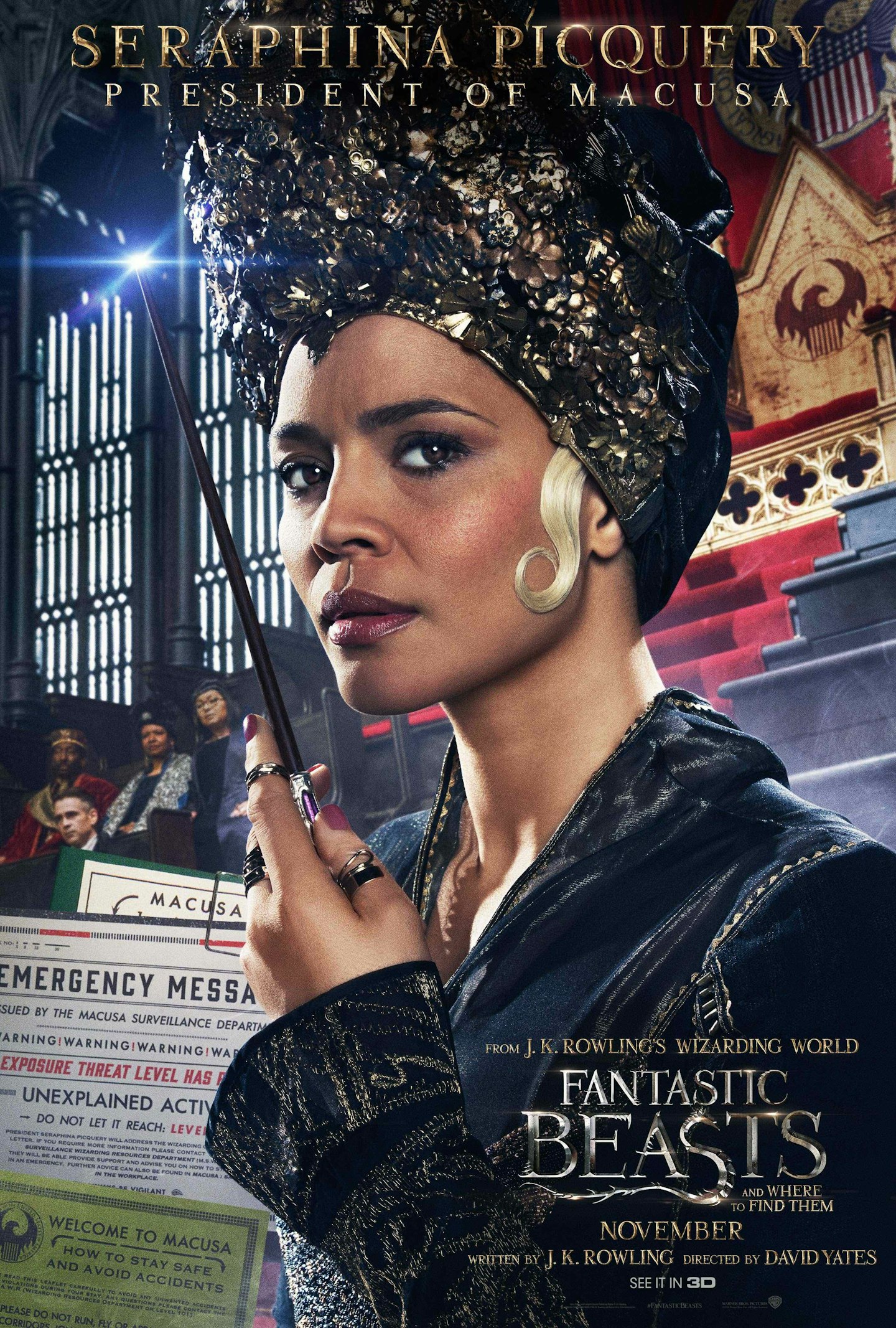 Fantastic Beasts And Where To Find Them character posters