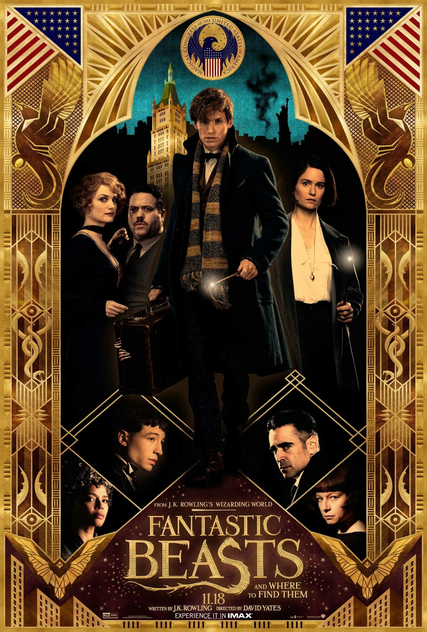 Fantastic Beasts And Where To Find Them IMAX poster
