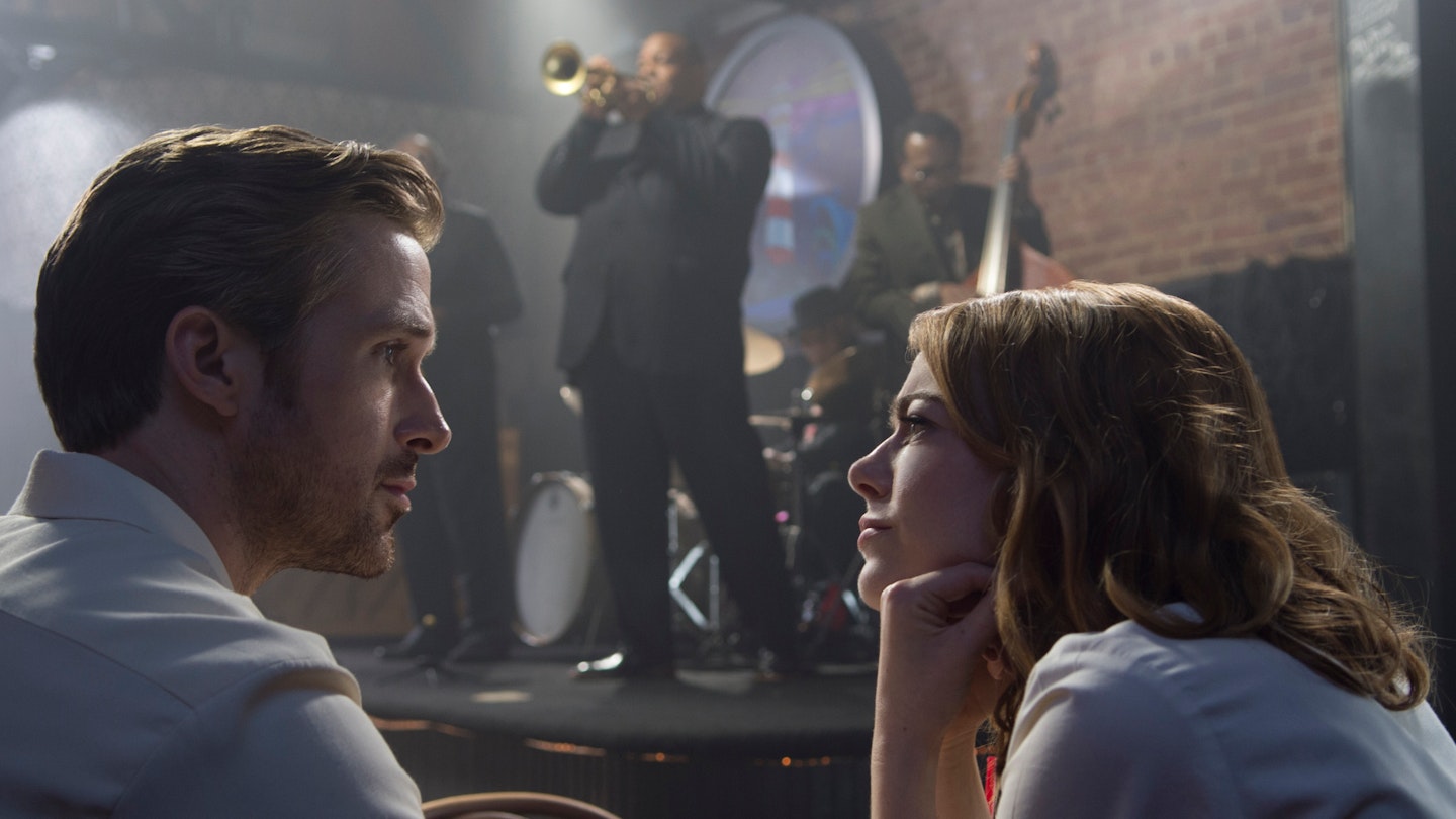 Ryan Gosling and Emma Stone in La La Land