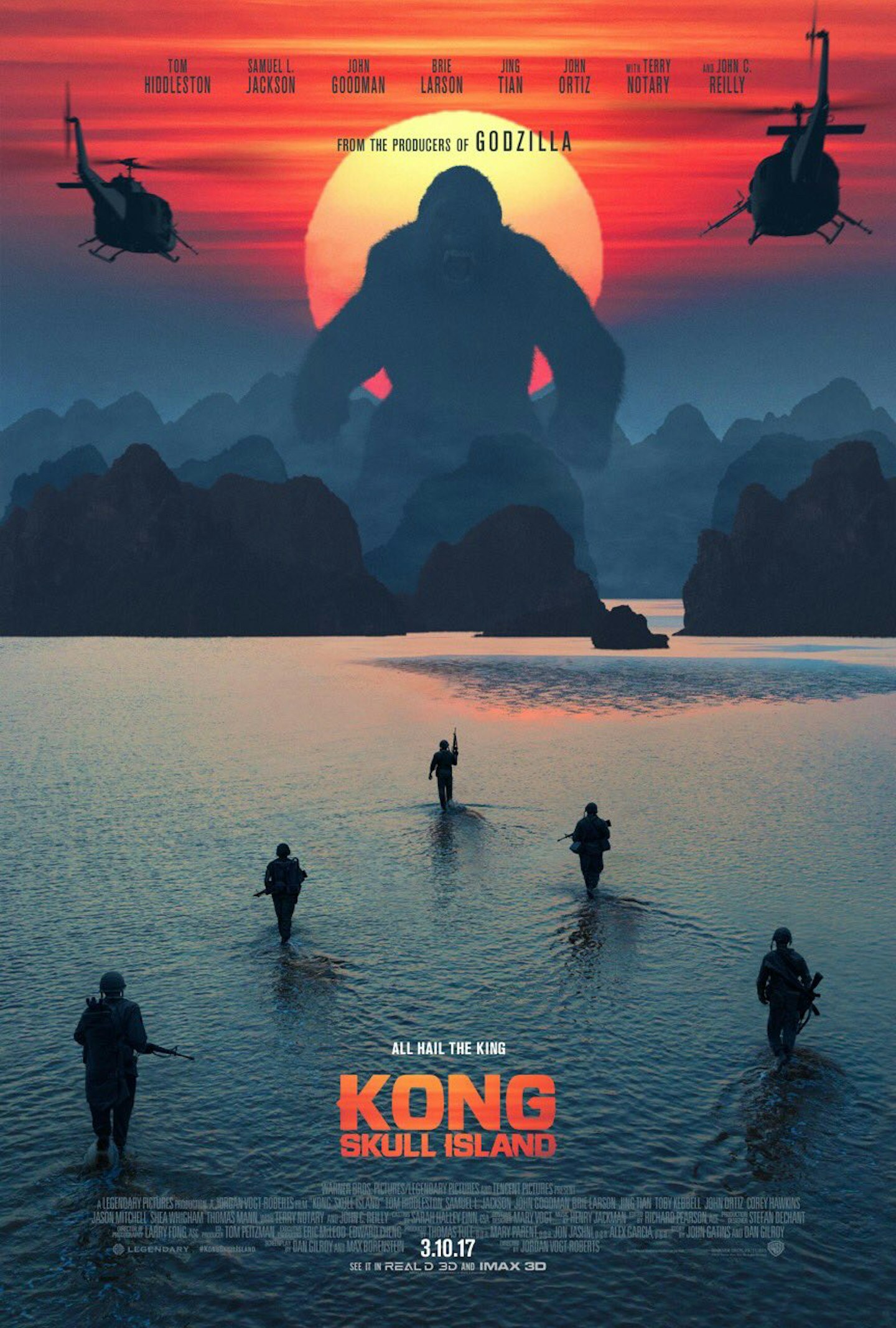 Kong: Skull Island posters