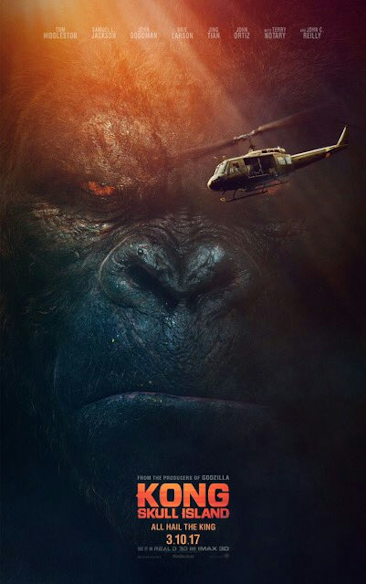 Kong: Skull Island posters