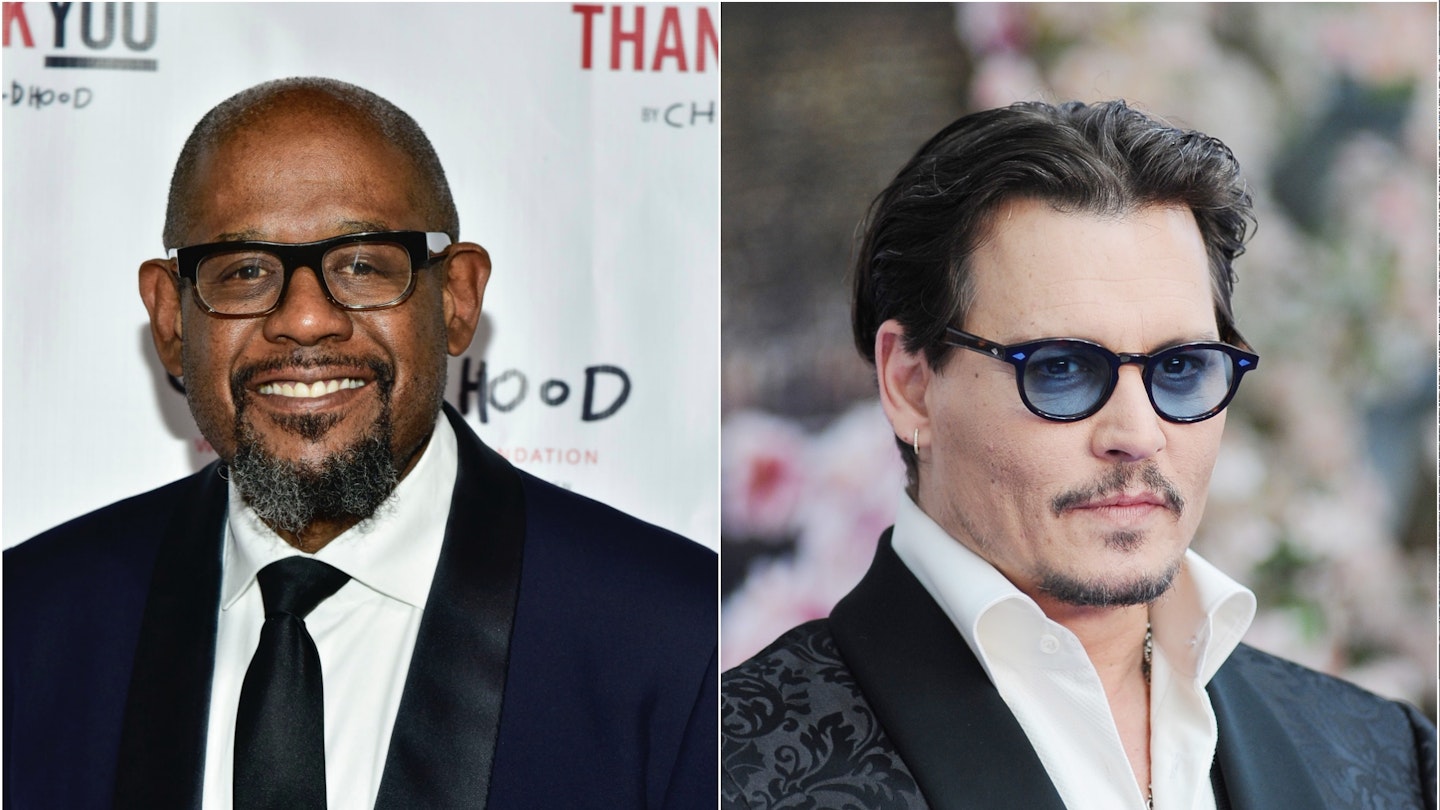 Forest Whitaker and Johnny Depp