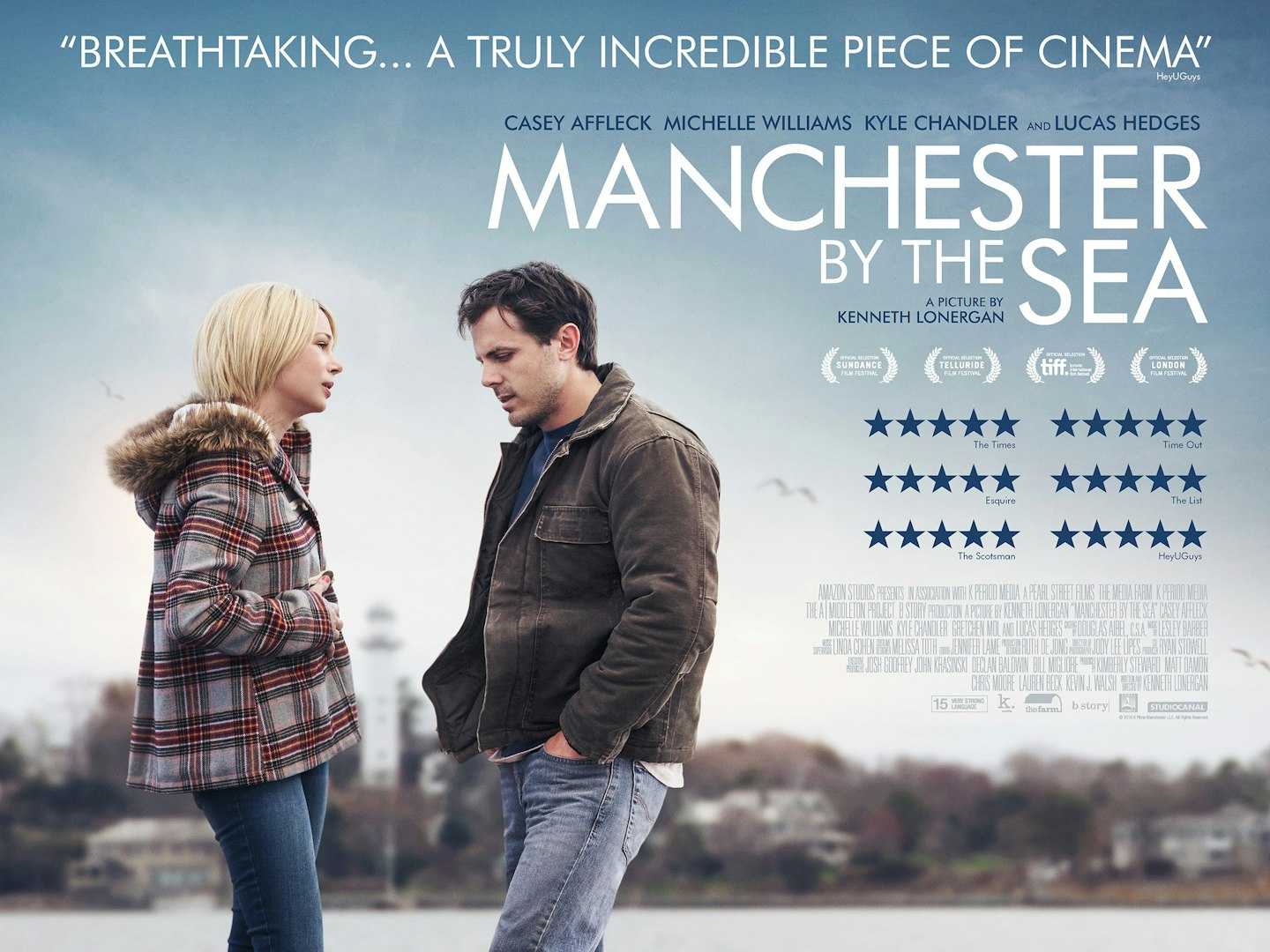 Manchester By The Sea quad poster