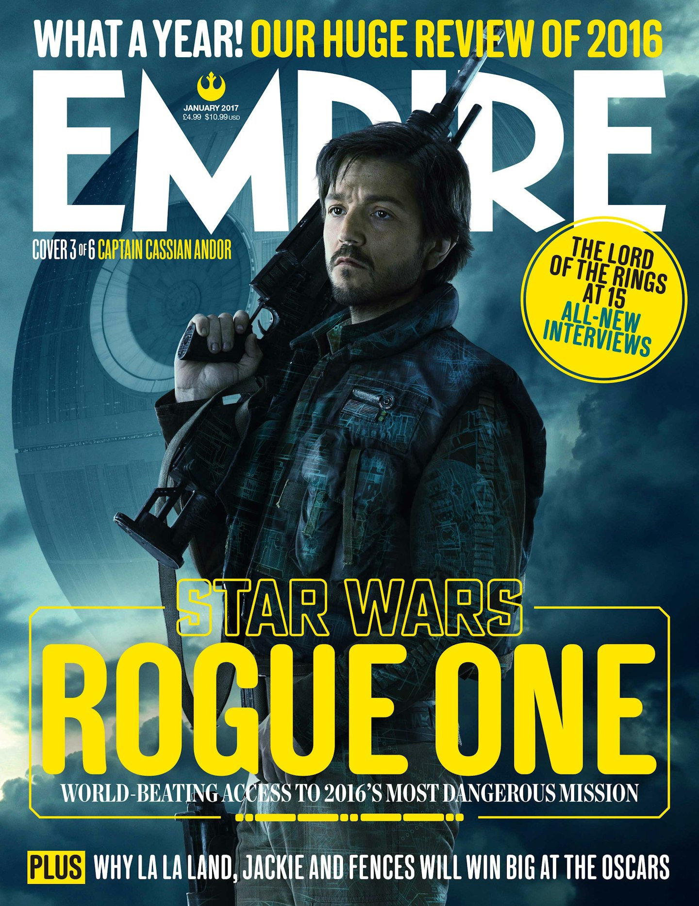 Diego Luna Cassian Andor Empire