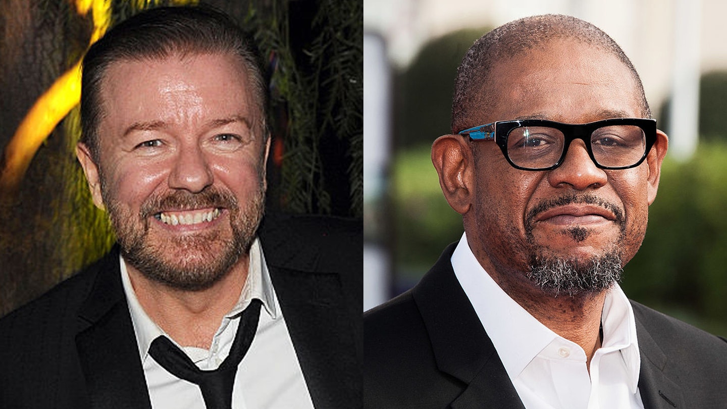 Ricky Gervais Forest Whitaker
