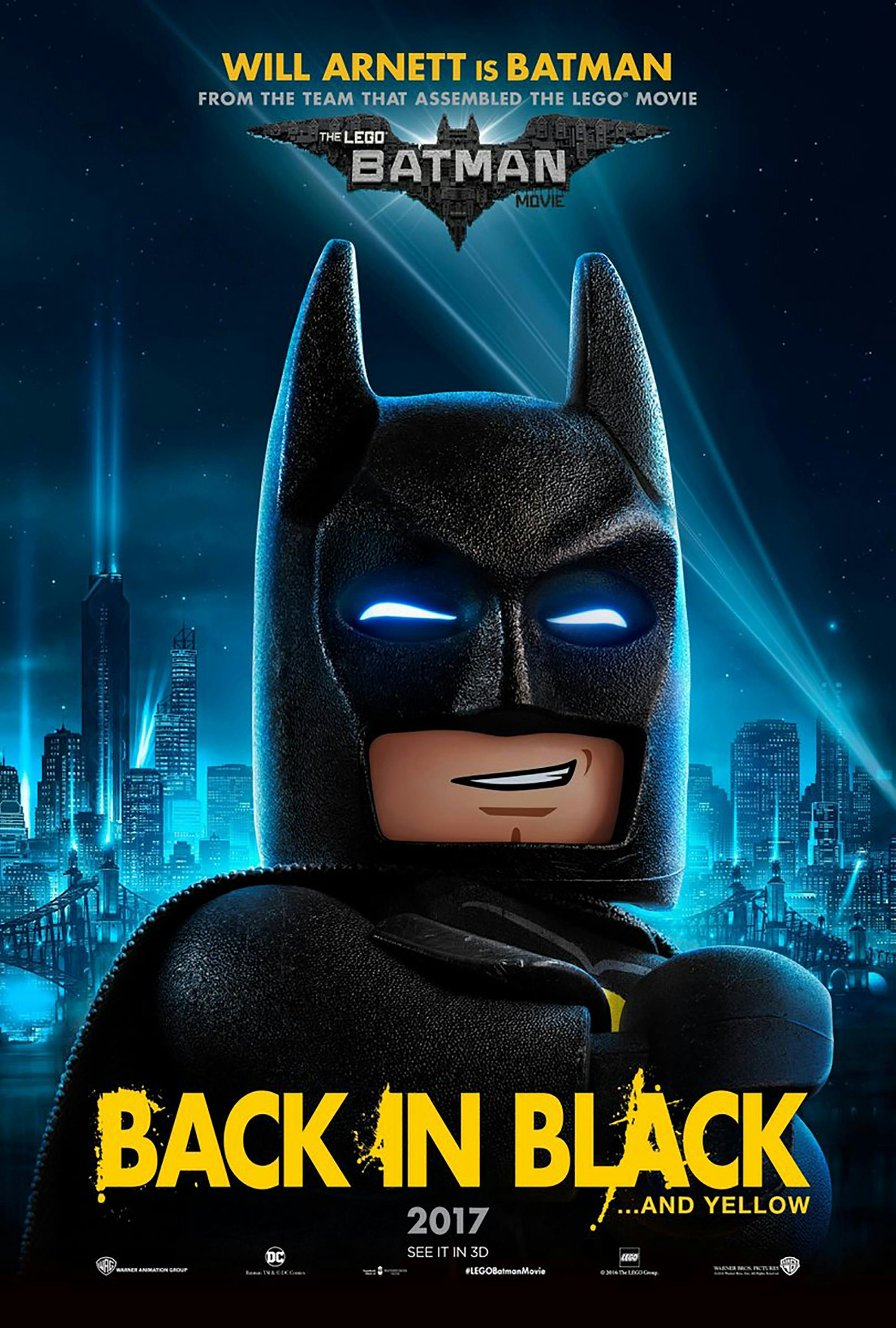 Lego batman movie sales poster