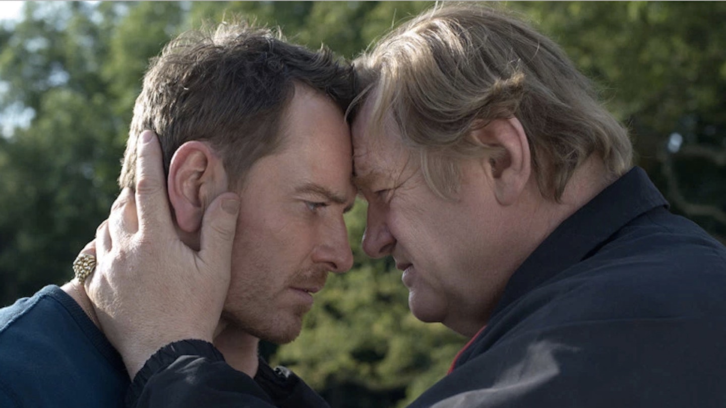Michael Fassbender and Brendan Gleeson in Trespass Against Us