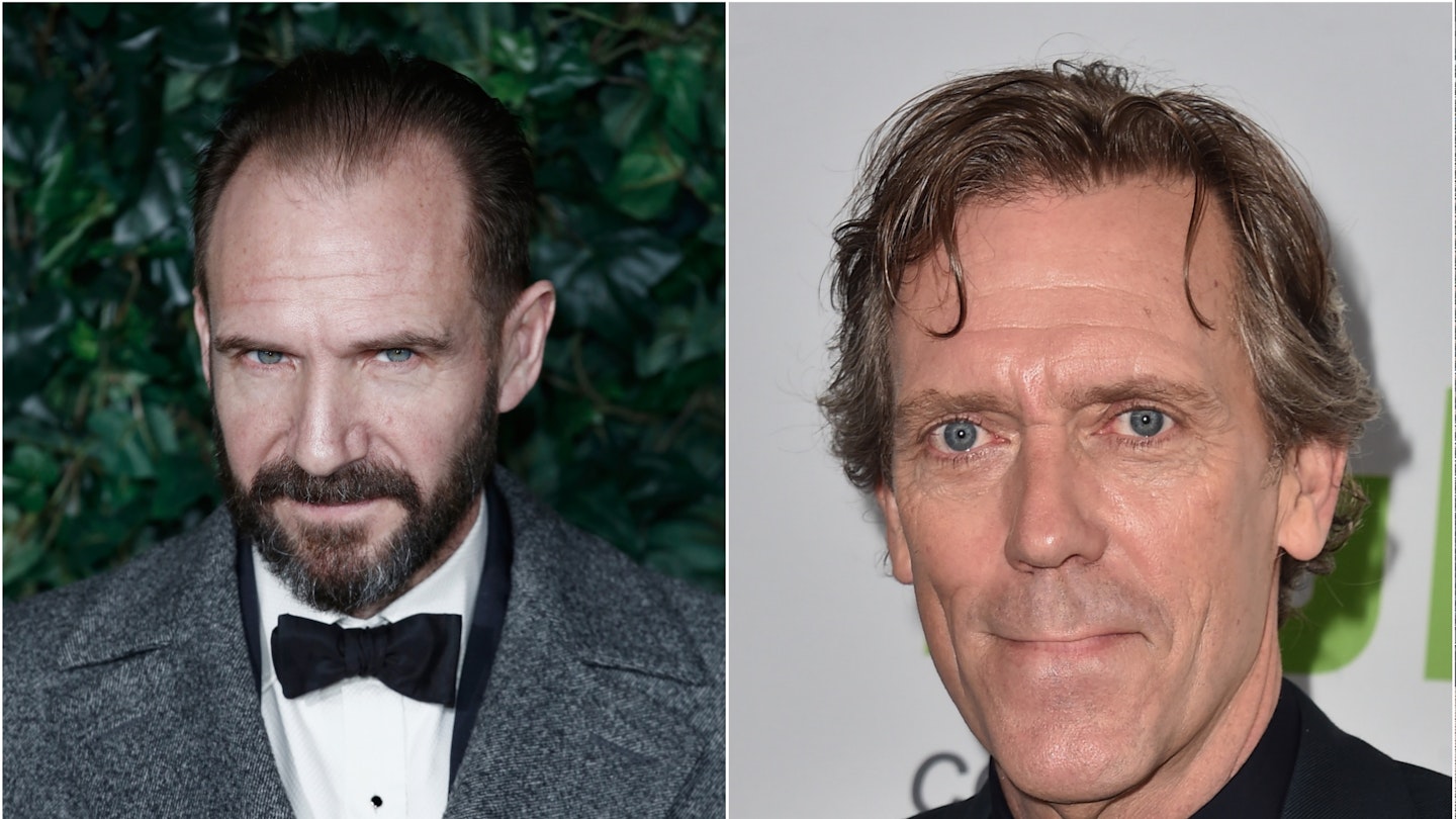 Ralph Fiennes and Hugh Laurie