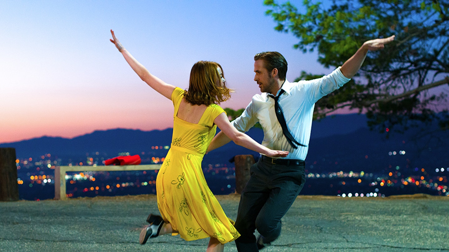 Ryan Gosling and Emma Stone in LA LA LAND