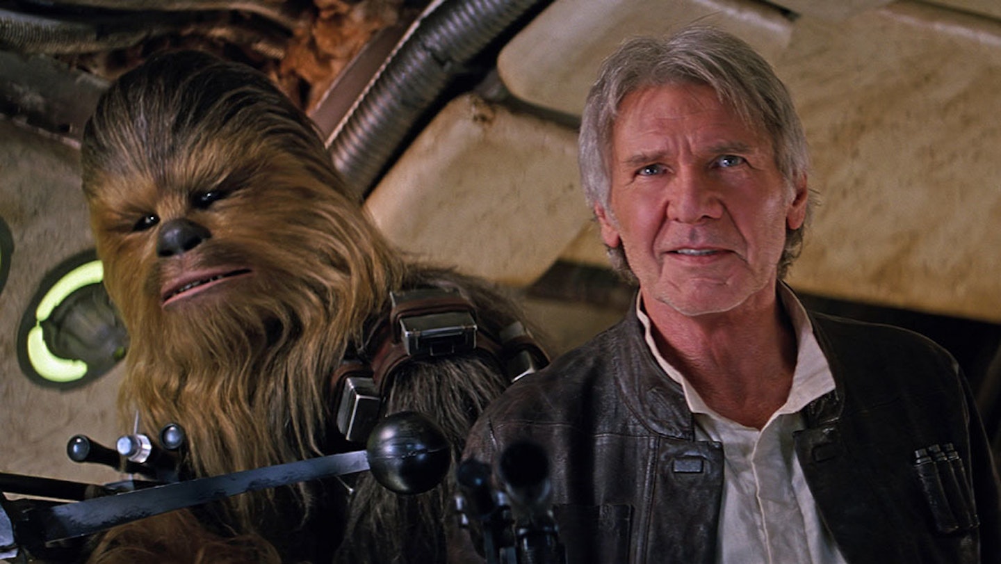 chewbacca han solo the force awakens